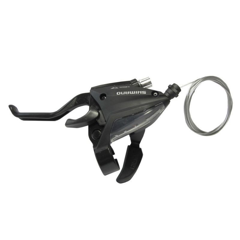 Manette de vitesses Shimano ST-EF500 V-Brake 3V.1800 mm 2 Doigts