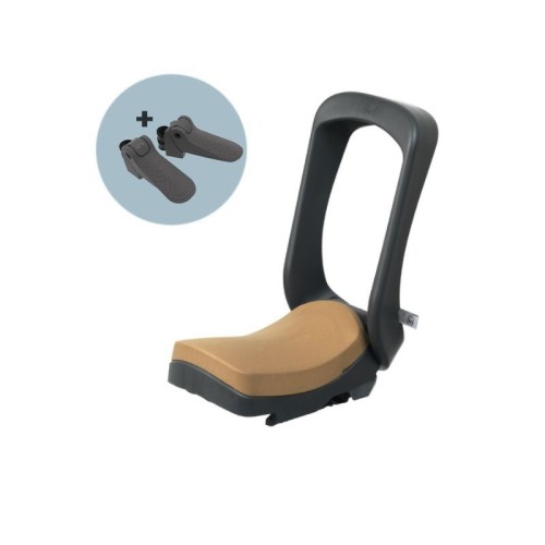 Sedile posteriore Urban Junior con piastra nera/marrone