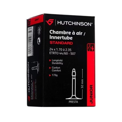 Camera d'aria Hutchinson da 24 pollici per MTB, da 24x1.70 a 2.35