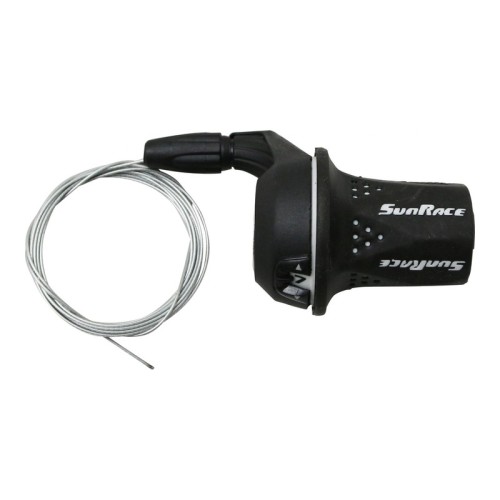 Câmbio Sunrace Gripshift direito de 7 velocidades