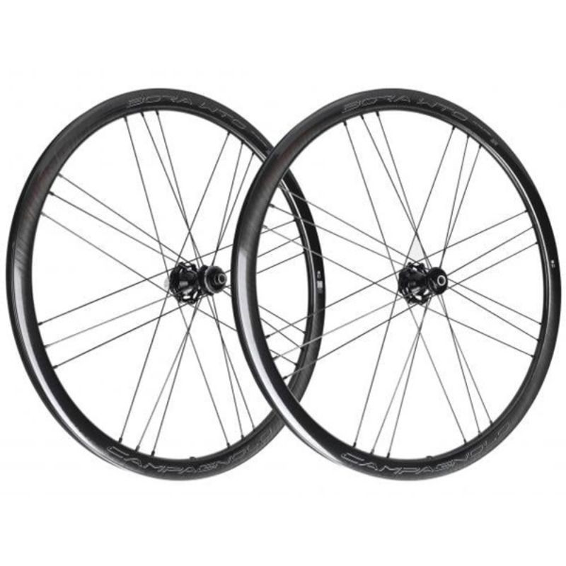 Paire de Roues Campagnolo Bora WTO 33 2WF Dark Tubeless Paire de Roues Campagnolo Bora WTO 33 2WF Dark Tubeless