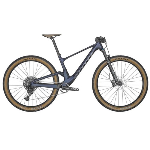 Bicicletta MTB full suspension in carbonio - Scott Spark RC Comp Blue 2024