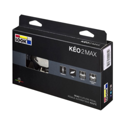 Pédales Look Keo 2 Max black vue packaging Pédales Look Keo 2 Max black vue packaging