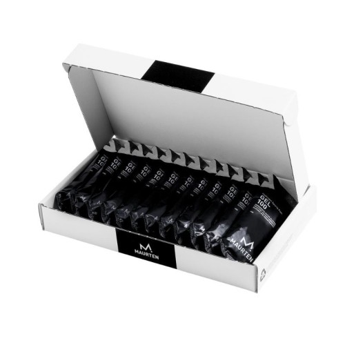 Packung mit 12 Energie-Gels Maurten Gel 100