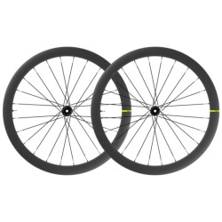 Pair of Mavic Cosmic SL 45 Disc wheels