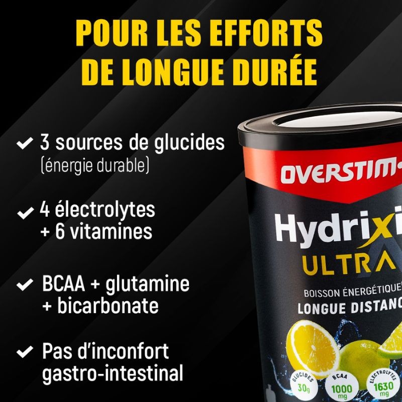Bebida deportiva Overstims Hydrixir Ultra 400 g