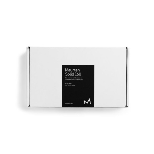 Packung mit 12 Energieriegeln Maurten Solid 160