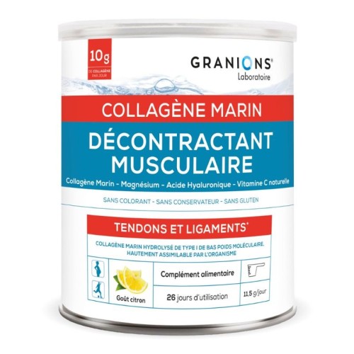 Relaxante muscular - Colágeno Marin Powder - 300 g - Saveur Citron