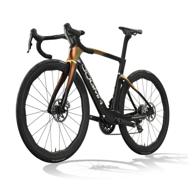Bicicleta de estrada Pinarello Dogma F Sram Red eTap AXS DT Swiss ARC 1400 Luxter Red Gold 2025