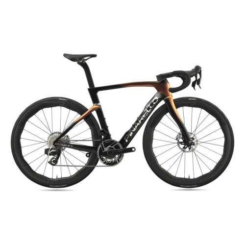 Pinarello Dogma F Rennrad mit SRAM Red eTap AXS, DT Swiss ARC 1400, Luxter Red Gold, Baujahr 2025
