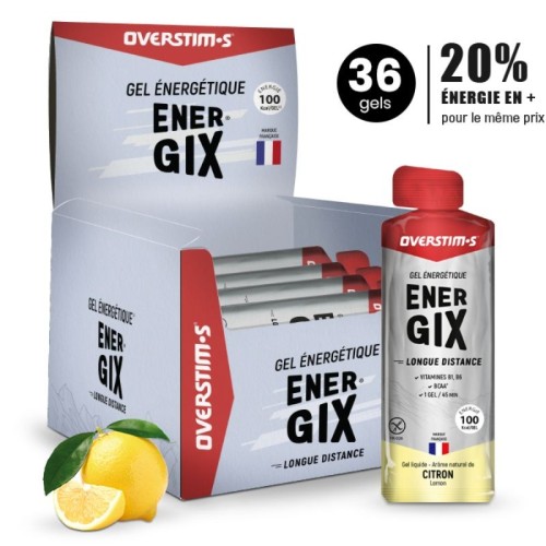 Overstims Energix Lemon Energy Gel 35g