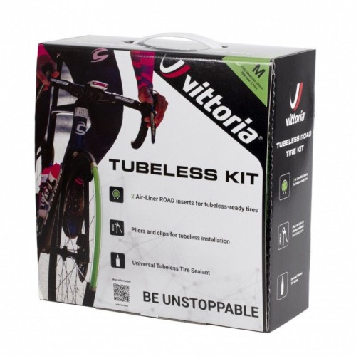 Kit tubeless Vittoria per pneumatici Air-Liner Road