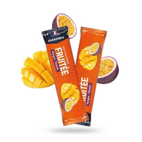 Overstims Fruity Mango-Passionsfrucht-Energieriegel