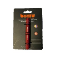 Kit de réparation Tubeless Bear Components 8 mèches + outils