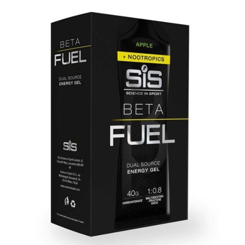 Paquete de 6 geles energéticos SIS Beta Fuel + Nootrópicos de 60 ml
