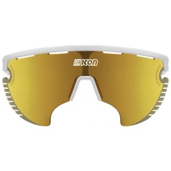 Lunettes Scicon Aerowing Lamon White Gloss / Multimirror Bronze