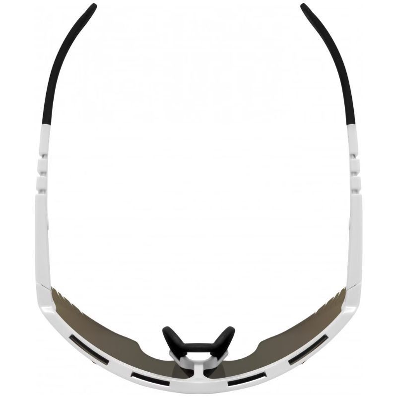 Occhiali da ciclismo Scicon Aerowing Lamon - Bianco lucido / Bronzo multispecchio