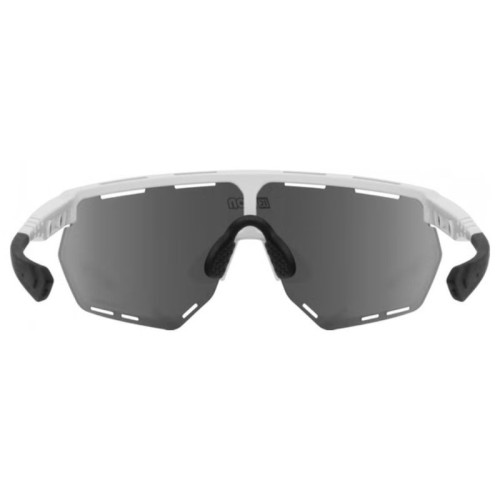 Cristales Scicon Aerowing blancos brillantes / multiespejo azules