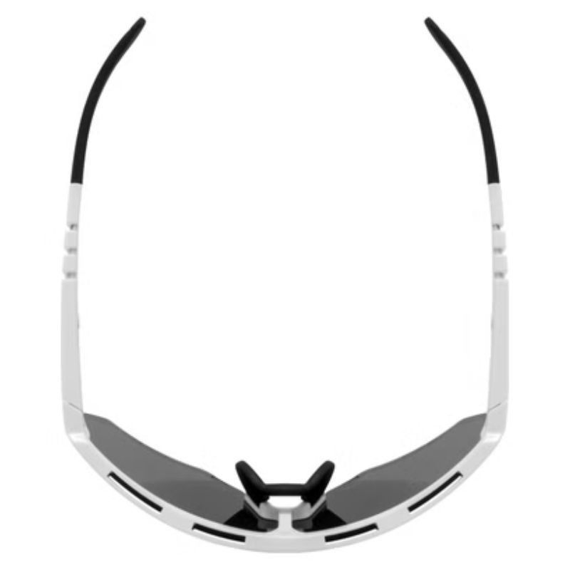 Occhiali Scicon Aerowing bianco lucido / blu multispecchio