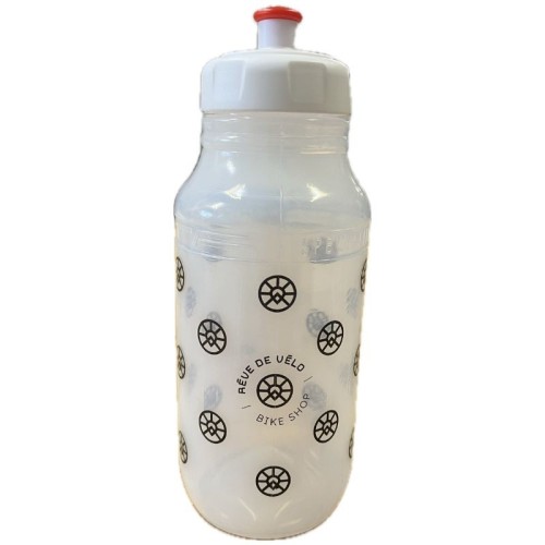 Fietsdroom bidon - Bike Shop 600ml doorschijnend