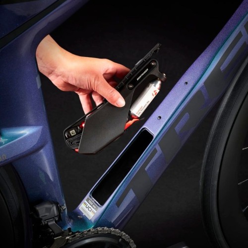 Trek Speed Concept SLR 7 Emerald Iris / Schwarz 2024 Triathlonrad