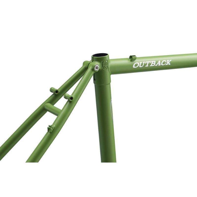 Telaio in acciaio verde Ritchey Outback V2 + forcella in carbonio
