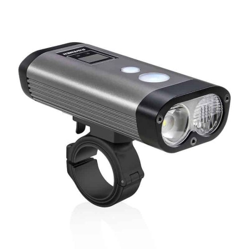 Faro anteriore Ravemen PR1200 per mountain bike