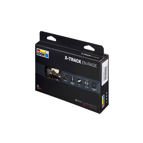 Pédale LOOK X Track EN-Rage noir vue packaging