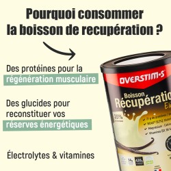 Boisson de récupération Overstims Récupération Elite 420g Boisson de récupération Overstims Récupération Elite 420g
