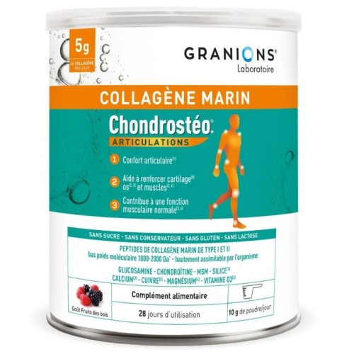 Chondrostéo+ Granuli di polvere di collagene marino