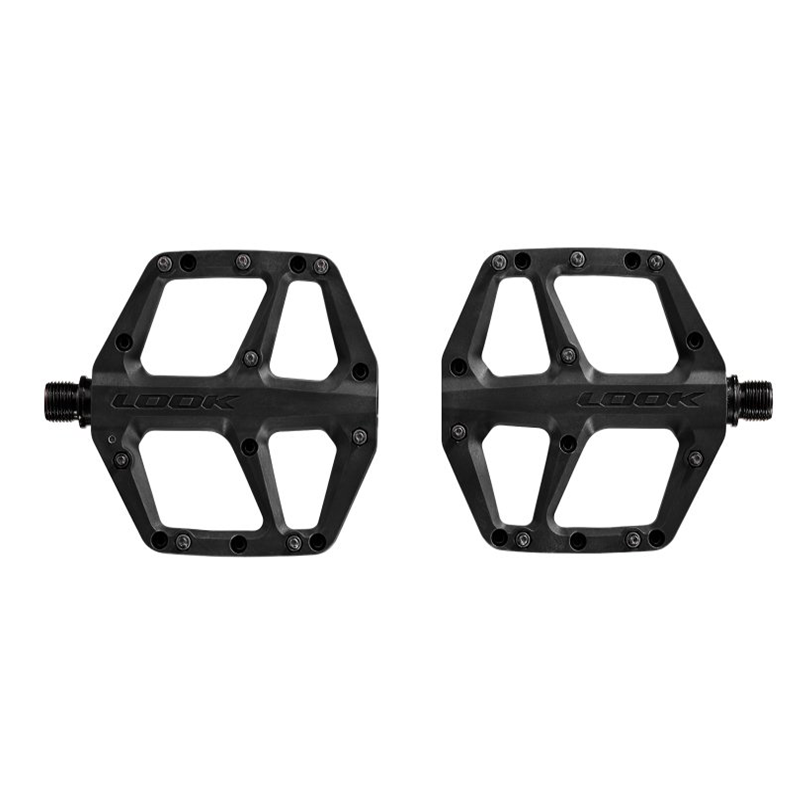 Pédale plate LOOK Trail fusion noir vue paire