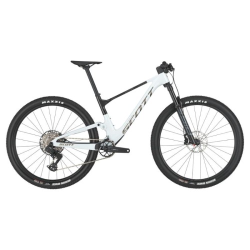MTB Scott Spark RC Team Cumulus bianco / nero carbonio 2025