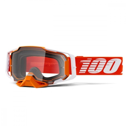 Máscara ARMEGA Regal 100% laranja ou preta - MTB