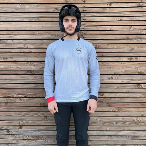 Long-sleeved mountain bike jersey Dream of cycling