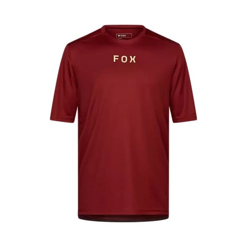 FOX Ranger Wordmark mountainbike shirt met korte mouwen