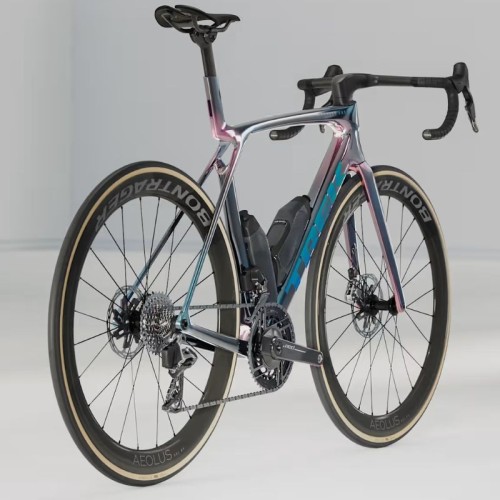 Bicicleta de estrada Trek Madone SLR 9 AXS 8ª geração Icon Interstellar 2025