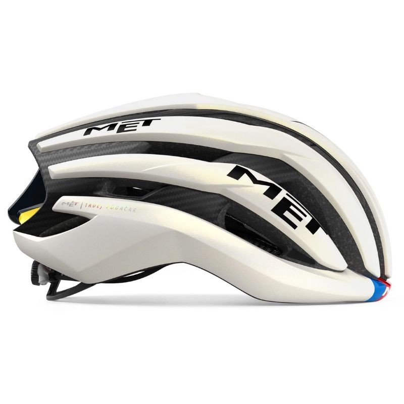 Casque Met Trenta 3K Carbon Tadej Pogačar - édition champion du monde Casque Met Trenta 3K Carbon Tadej Pogačar - édition champion du monde