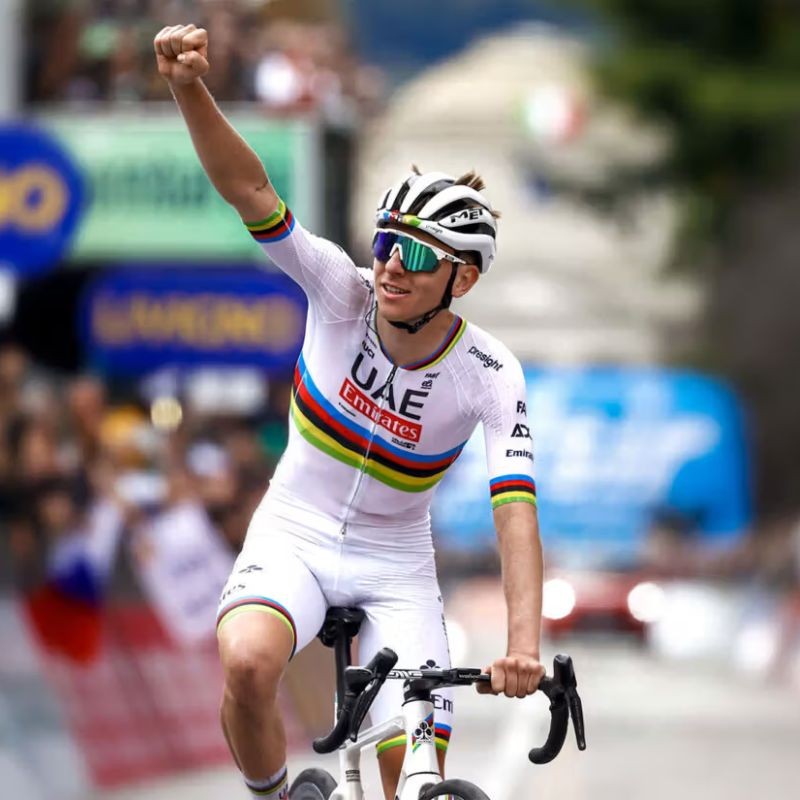 Casco Met Trenta 3K Carbon Tadej Pogačar - Edizione Campione del Mondo