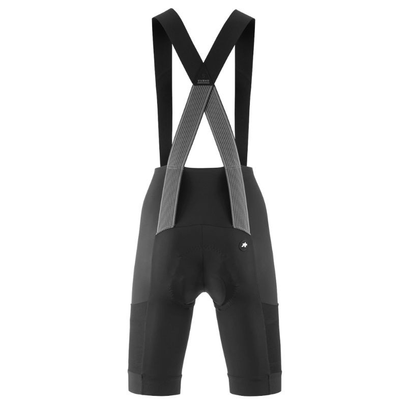Calção de ciclismo feminino Assos Tactica Kieskafer para gravel, tamanho 5.