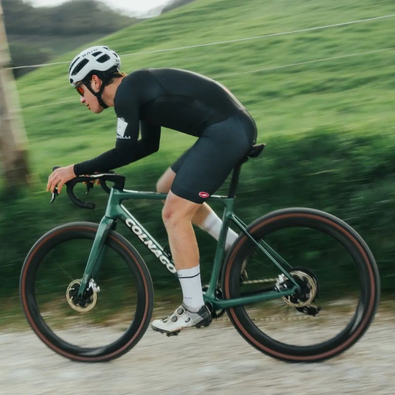 Bicicletta gravel Colnago G4-X Shimano GRX Fulcrum Rapid Red 900 DB Verde