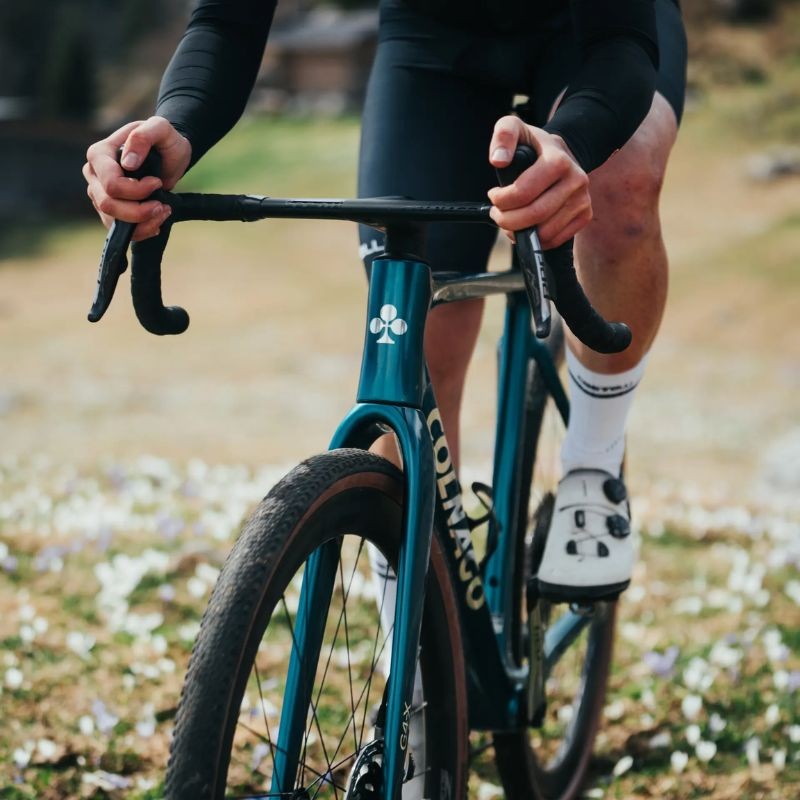 Vélo de gravel Colnago G4-X Shimano GRX Fulcrum Rapid Red 900 DB Bleu