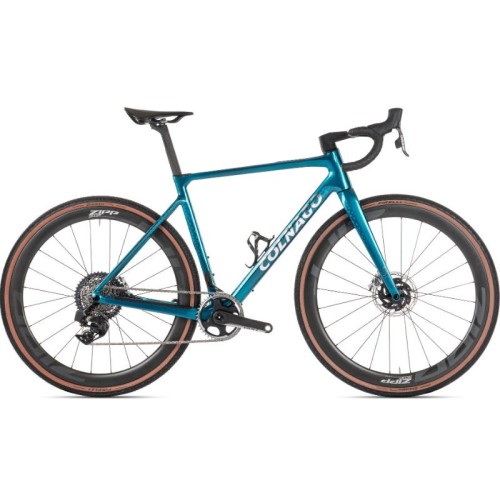 Bicicleta Colnago G4-X Gravel com Shimano GRX Fulcrum Rapid Vermelho 900 DB Azul