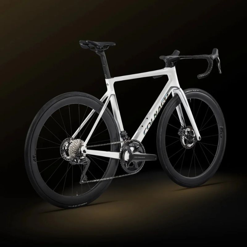 Road bike Colnago V4 Shimano Ultegra R8170 DI2 12V Vision 45 White Road bike Colnago V4 Shimano Ultegra R8170 DI2 12V Vision 45 White