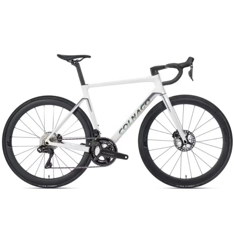 Vélo de route Colnago V4 Shimano Ultegra R8170 DI2 12V Vision SC 45 Blanc