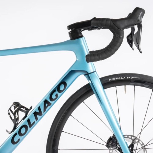Colnago V4 Shimano 105 R7170 DI2 12s Vision SC 45 Road Bike Blue