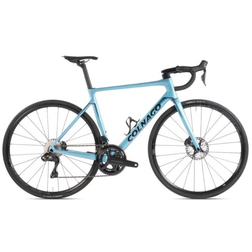 Colnago V4 Shimano 105 R7170 DI2 12s Vision SC 45 Racefiets Blauw