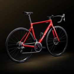 Vélo de route Colnago V4 Shimano 105 R7170 DI2 12V Vision SC 45 Rouge Vélo de route Colnago V4 Shimano 105 R7170 DI2 12V Vision SC 45 Rouge