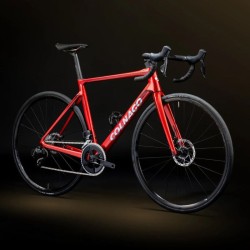 Vélo de route Colnago V4 Shimano 105 R7170 DI2 12V Vision SC 45 Rouge Vélo de route Colnago V4 Shimano 105 R7170 DI2 12V Vision SC 45 Rouge