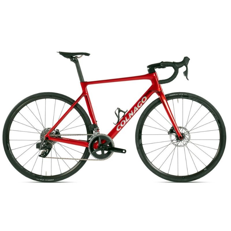 Vélo de route Colnago V4 Shimano 105 R7170 DI2 12V Vision SC 45 Rouge