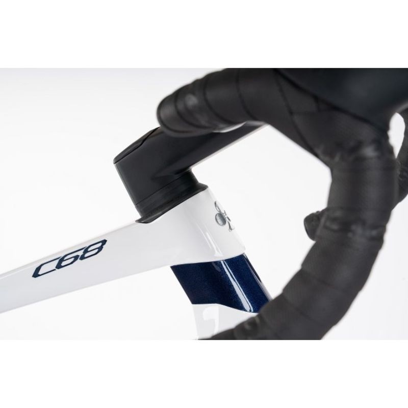 Vélo de route Colnago C68 Shimano Ultegra R8170 DI2 12V Vision SC 45 Bleu Noir Vélo de route Colnago C68 Shimano Ultegra R8170 DI2 12V Vision SC 45 Bleu Noir